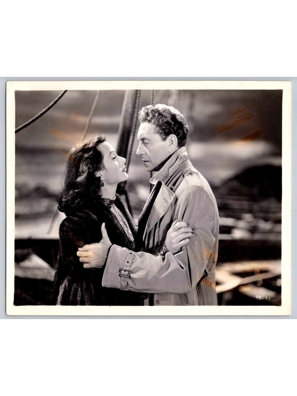 Hedy Lamarr Photo Paul Henreid Photo The Conspirators Movie Press Photo